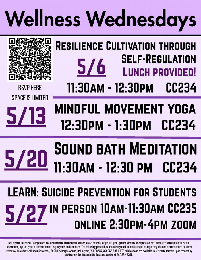 Wellness Wednesdays - May 2026